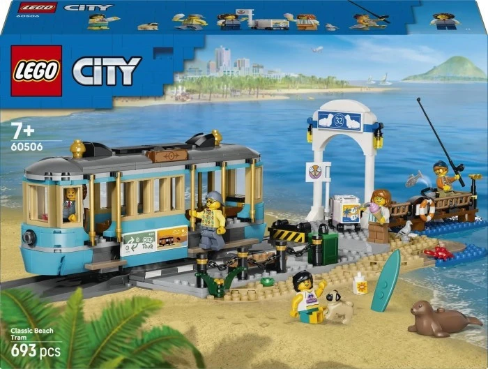 Конструктор LEGO City Класичний трамвай до пляжу (60506)