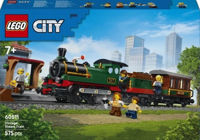 Конструктор LEGO City Старовинний паровоз (60511)