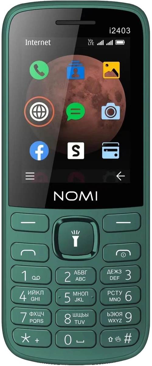 Термінал Nomi i2403 Dark Green (зелений)