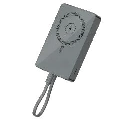 Зовн_АКБ UMETRAVEL M11 Magnetic&Wireless 5000mAh 20W сірий