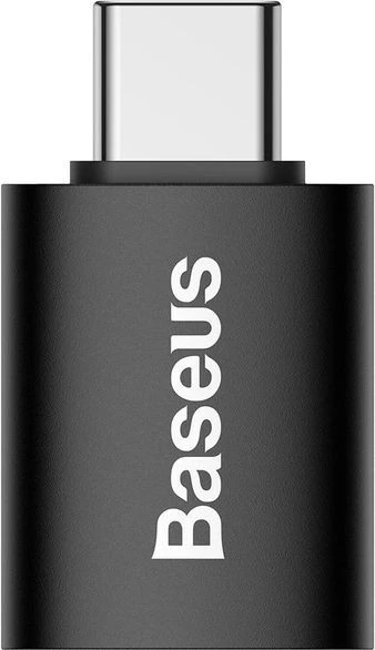 Адаптер Baseus Mini OTG Type-C/USB-A 3.1 (ZJJQ000001)чорн.