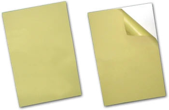 фото книга Self-adhesive PVC sheet, white, 1.0 mm, 23x23