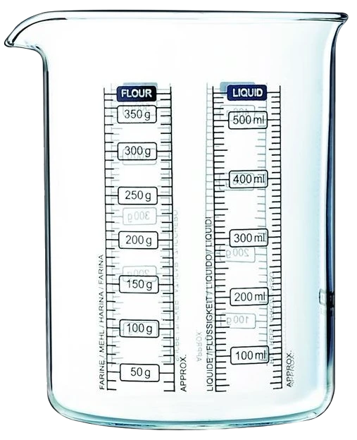 Мірн. кружка PYREX Kitcken lab /0,5л (LABBK50/7646)
