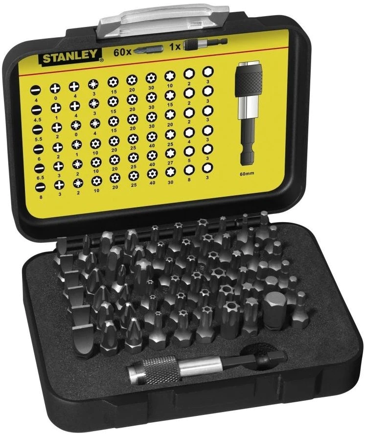 Набір Stanley EXPERT бит 60 шт. (1-13-902)