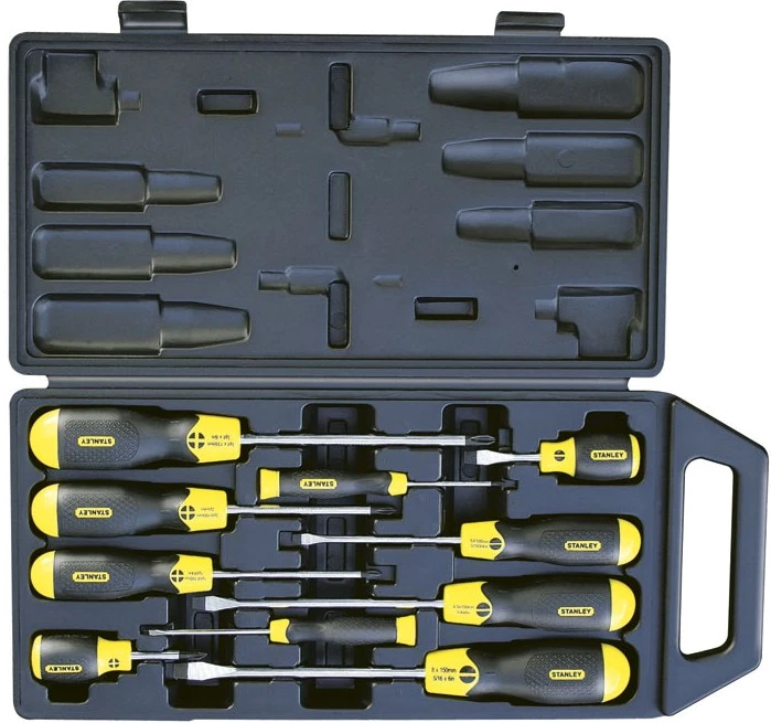 Набір Stanley CUSHION GRIP викруток 10 шт (2-65-005)