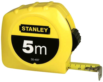 Рулетка Stanley вимірювальна, "GLOBAL TAPE", 5мх19мм
