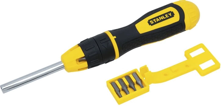 Викрутка Stanley набір Multibit, L=250мм, 10 біт