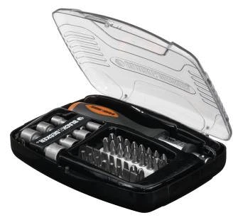 Набір BLACK&DECKER 40 предм. (викрутка,біти,головки) в блістерній уп.
