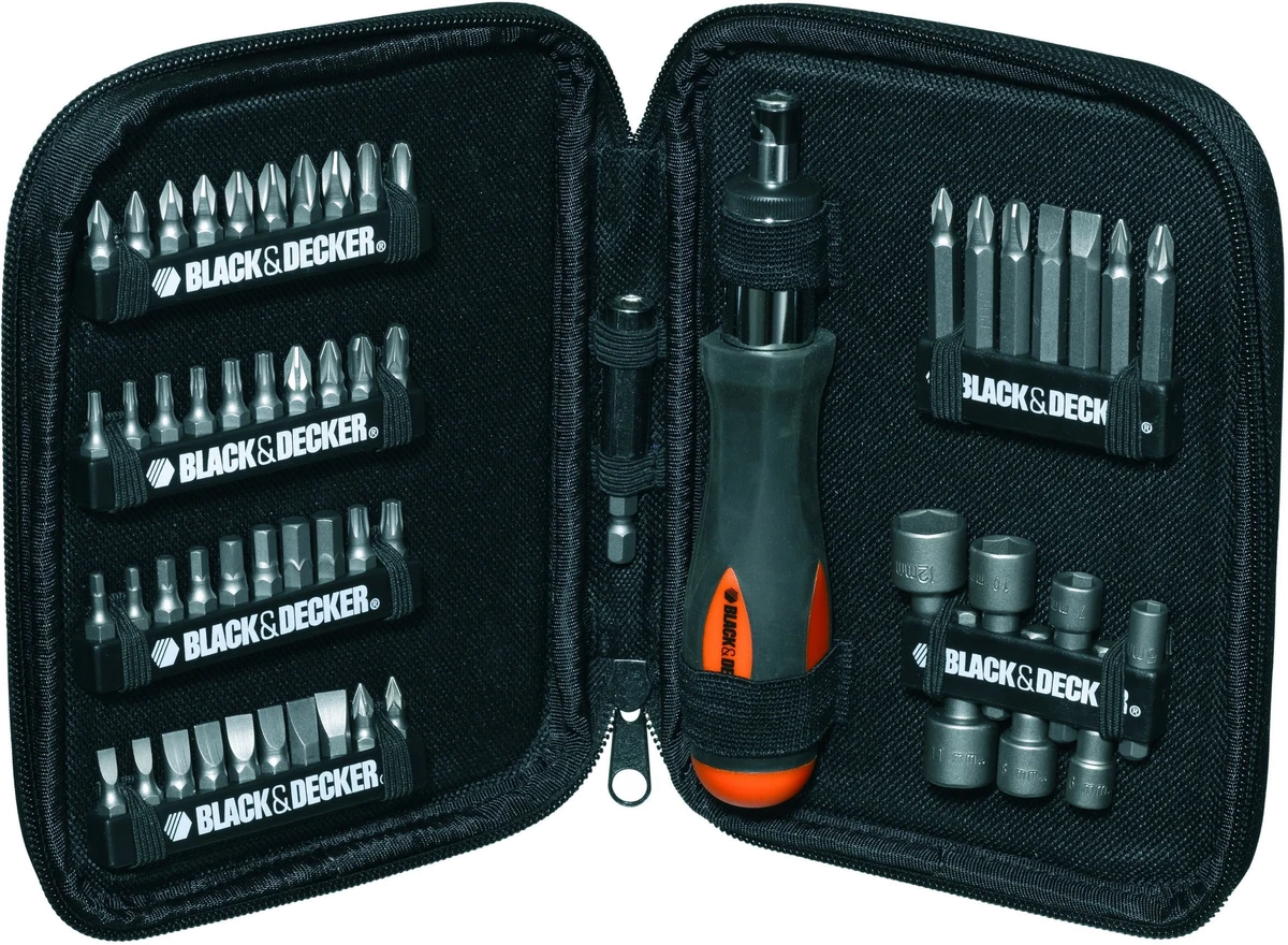 Набір BLACK&DECKER A7104-XJ біти, 56 предм.
