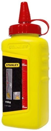 Рівень Stanley порошок мел, красн, наружн. работ, 115гр.