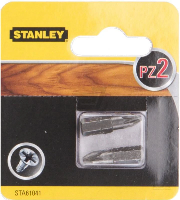 Акс.інстр Stanley Биты Pz2, 25мм, 2шт.