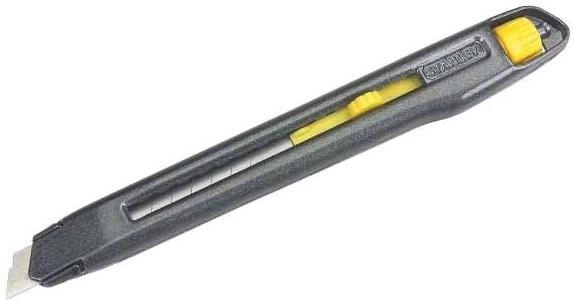 Ніж Stanley Iterlock"з 9-мм лезами з сегментами, L=135мм