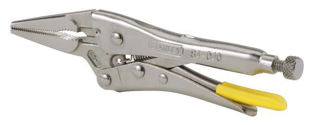 Плоскогубці Stanley захват регульований, з подовжен. губками, L=215мм