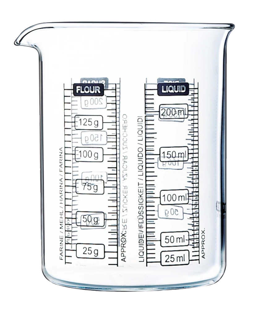 Мірн. кружка PYREX Kitcken lab /0.25л (LABBK25/7640)
