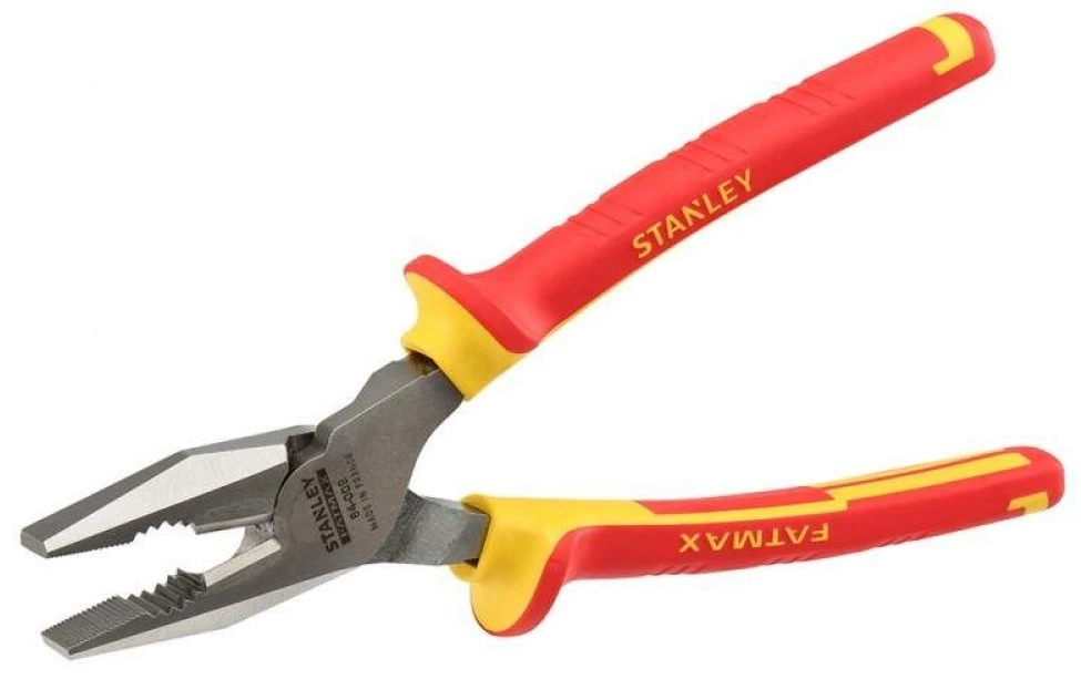 Плоскогубці Stanley "MaxSteel VDE 1000V" электрика, L=200мм.