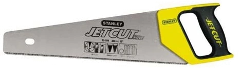 Ножівка Stanley "Jet-Cut Fine" 11 зубьев на дюйм, длина 500мм.