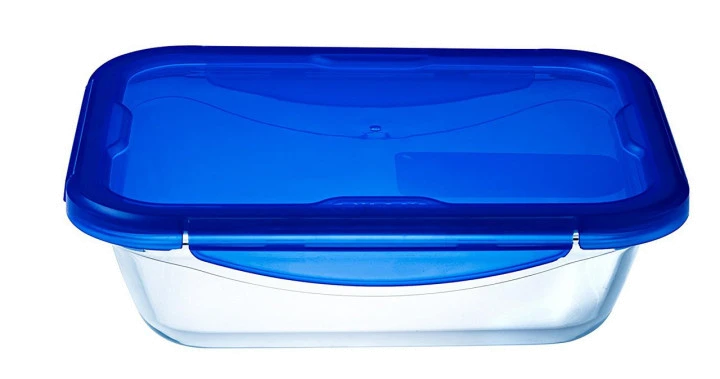 Форма с/к PYREX CK&GO форма д/запік.(гермет.кр.)прямокут24х18х6см (1.7л) (282PG00)