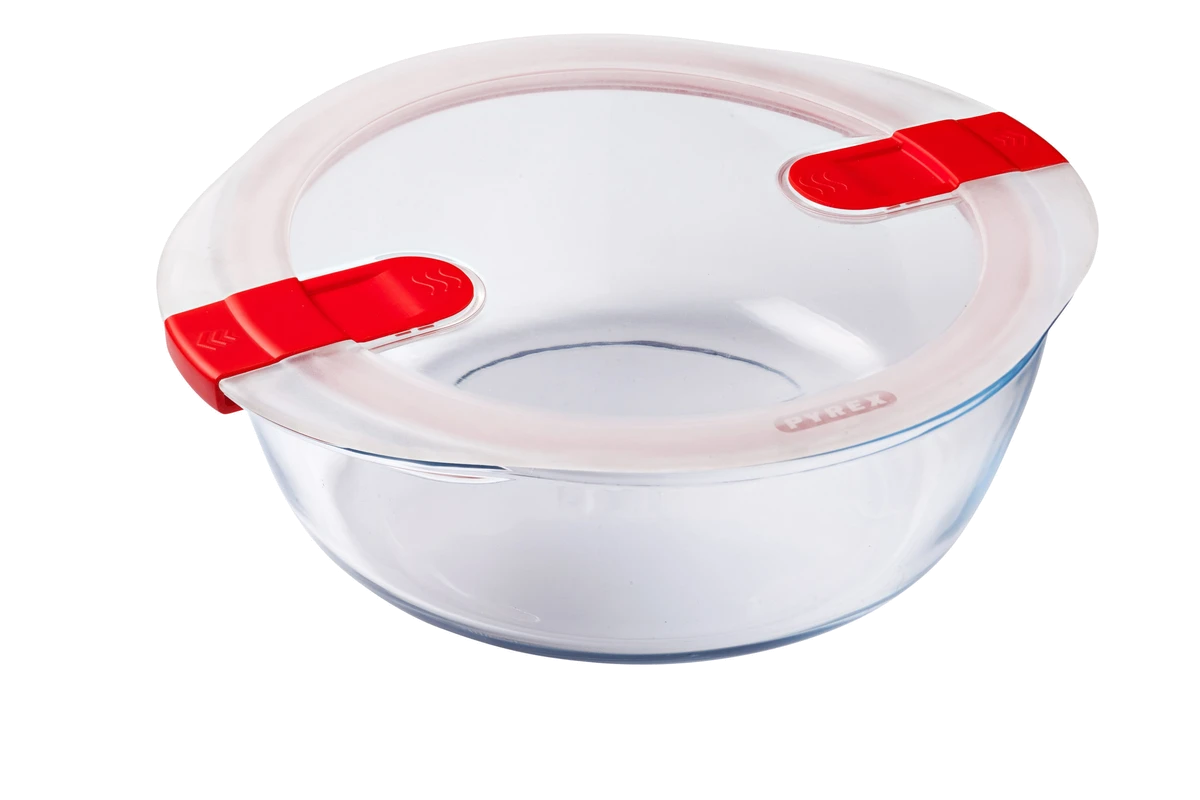 Форма с/к PYREX CK&HT форма д/запік.кругл26х23х8см(2.3л)з фіксат.кр. (208PH00/7646)
