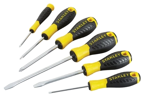 Набір Stanley викруток "ESSENTIAL", 6 штук