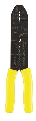 Кліщі Stanley для обтиску, L = 220 мм, d ОБЖ 1.5, 2.5, 6 мм