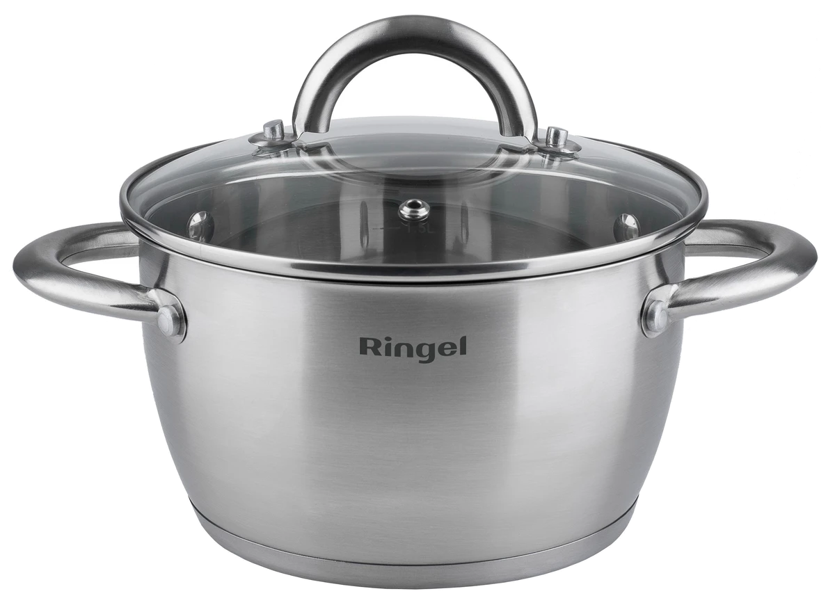Каструля RINGEL Bonn Каструля 20 см (3.6л) з кришкою (RG-2003-20)