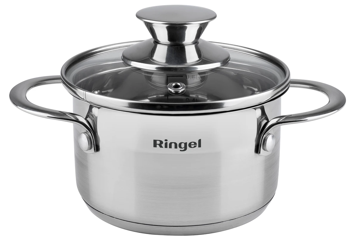 Каструля RINGEL Kinder Каструля 12 см (0.6 л) з кришкою (RG-2006-12)