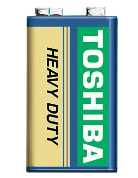 Батарейка TOSHIBA 6F22 коробка 1x1 шт.