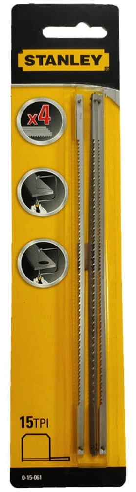 Полотно Stanley "FatMax" пилки для лобзика L = 160 мм, 4 шт.