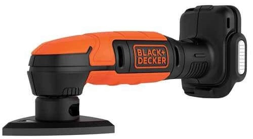 Шліф.маш. BLACK&DECKER BDCDS12N акум. вібраційна, 12В, 92x92х92мм.
