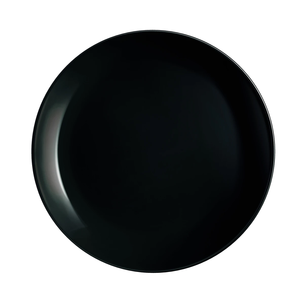 Тарілка LUMINARC DIWALI BLACK /19 см/десерт. (P0789)