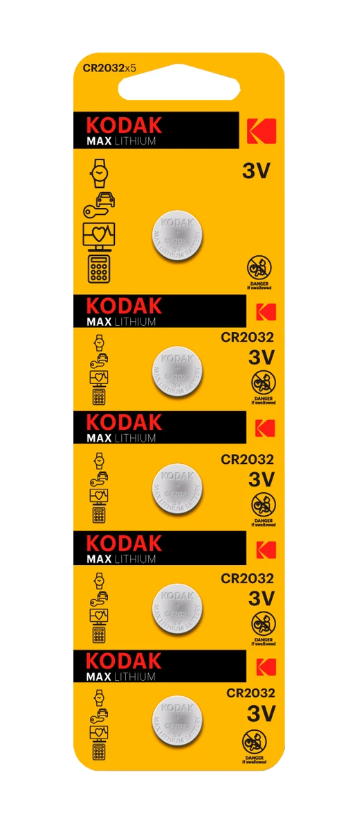 Батарейка KODAK Ultra lit. CR2032 1х5 шт. відривні
