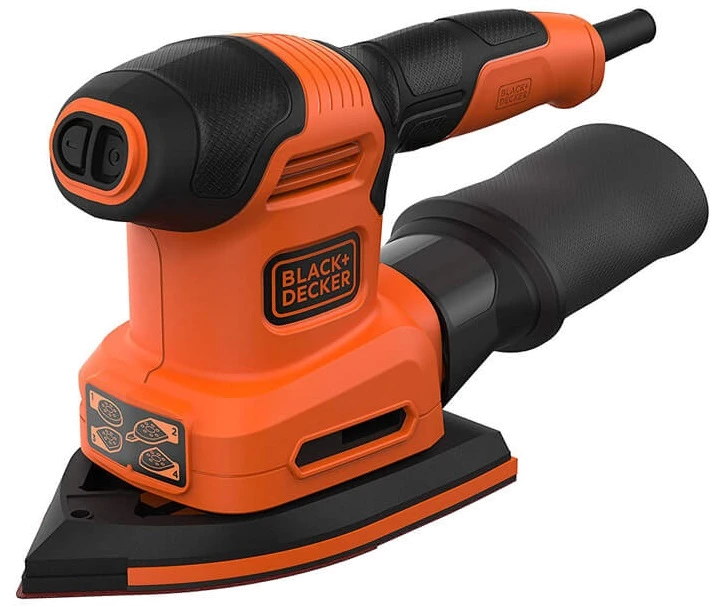 Шліф.маш. BLACK&DECKER BEW200 вібраційна, 200 Вт
