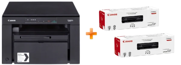БФП лазерний CANON i-SENSYS MF3010 EUR + 2 Картриджі 725