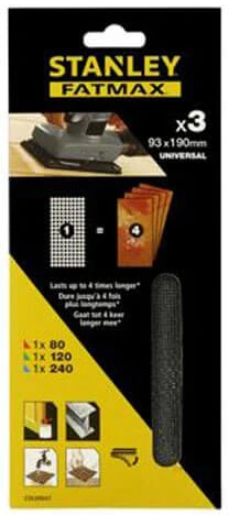 Акс.інстр Stanley сітка шліфовальна для KA300, KA274, 93х190 мм