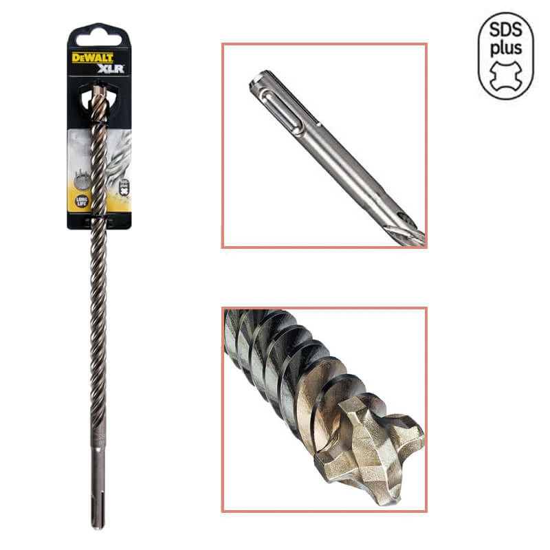 Акс.інстр DeWALT Бур SDS-Plus, XLR, 4 кромки, 8x460x400 мм.