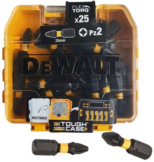 Акс.інстр DeWALT IMPACT Torsion Tic Tac Бiти ударні, PZ2, 25мм, 25шт