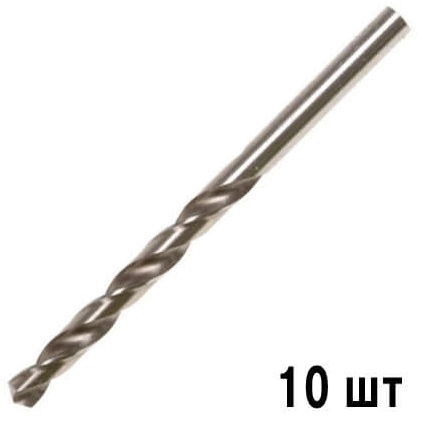 Акс.інстр DeWALT Свердло по металу промис., d=4.5мм, L=80мм, 10шт.