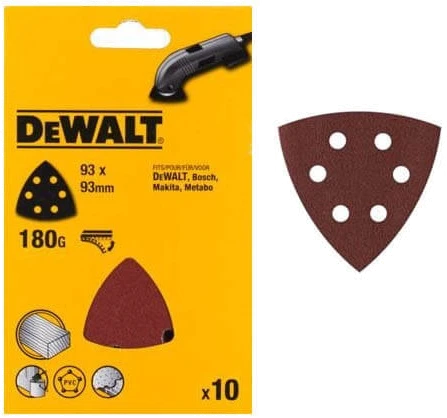 Акс.інстр DeWALT Шлифлисты DT3093