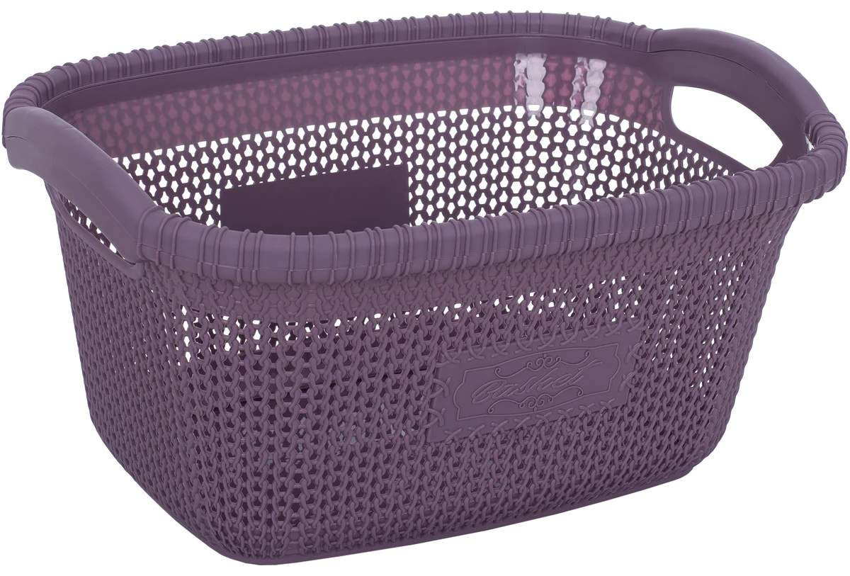 Корзина д/білизни VIOLET HOUSE 1003 Віолетта PLUM б/кр. 28 л (1003 Виолетта PL б/кр. 28 л)