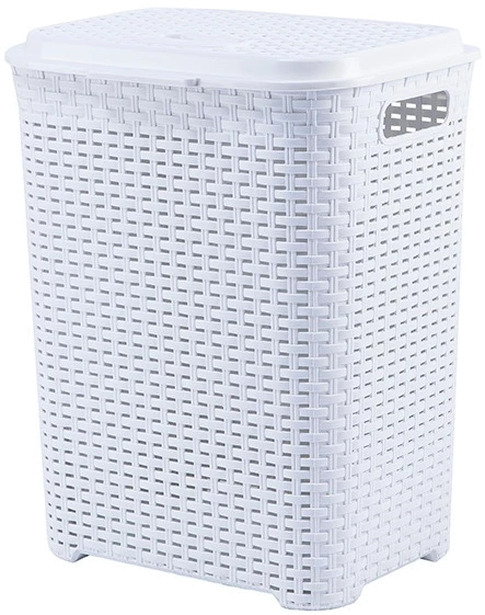 Корзина д/білизни VIOLET HOUSE 0778 Роттанг WHITE 45 л (0778 Роттанг WHITE 45 л)