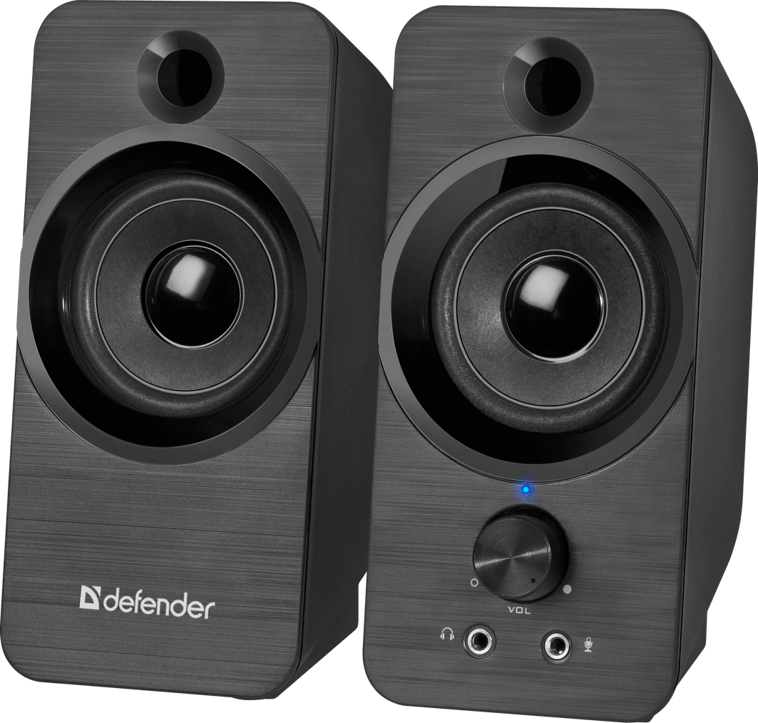 Комп.Акустика DEFENDER (65190)2.0 SPK 190 USB 8W чорний