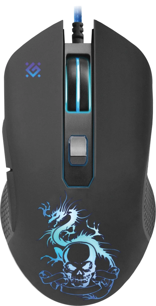 Миша DEFENDER Sky Dragon GM-090L 6 кн., 3200dpi, ігр.килимок
