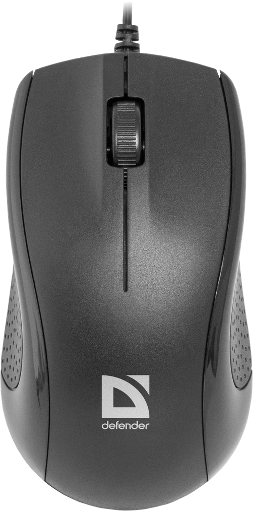 Миша DEFENDER Optimum MB-160 USB (чорна),1000 dpi, 3 кнопки