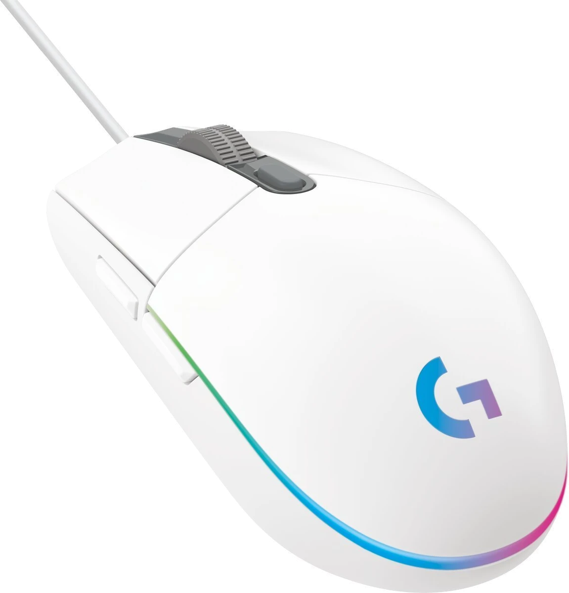 Миша LOGITECH G102 LIGHTSYNC - WHITE - EER