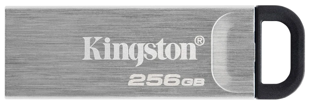 флеш-драйв KINGSTON DT Kyson 256GB USB 3.2 Silver/Black