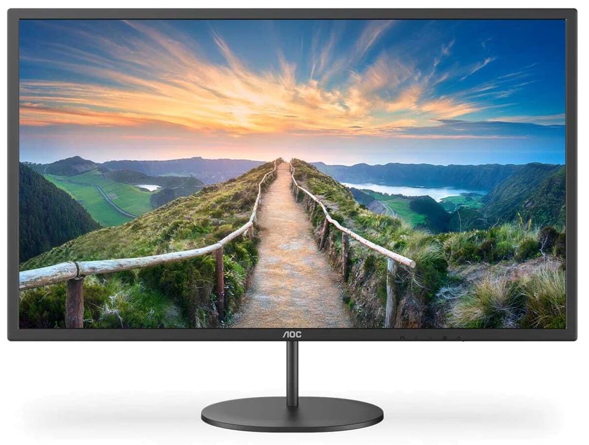 Монiтор TFT AOC 31.5" Q32V4 IPS QHD 75Hz HDMI DP MM Black