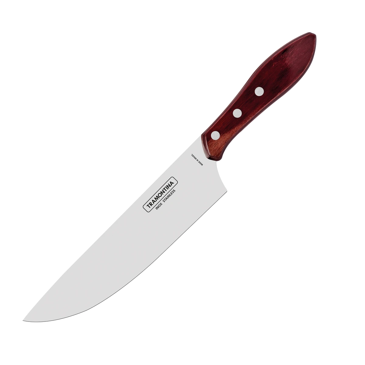 Ніж TRAMONTINA Barbecue POLYWOOD д/м'яса 203мм(сам.шир) (чер.дер) інд.уп (21191/178)