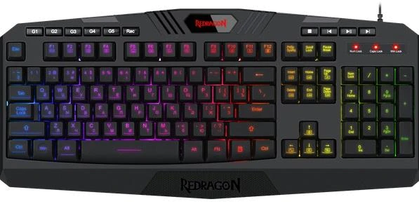 Клавіатура REDRAGON Harpe2 UKR RGB USB (77484)