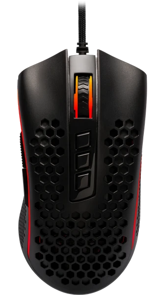 Миша REDRAGON Storm M808 RGB Optical, Ultralight чорна (77854)