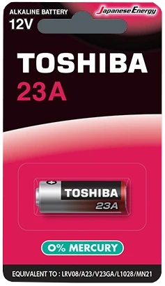 Батарейка TOSHIBA 23A BP-1C